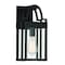 Designers Fountain Monroe 14 in 1Light Matte Black Outdoor Wall Lantern with Clear Glass Shade D240M-7OW-MB - alternate 1